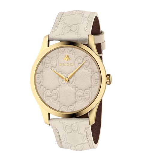 saat gucci|gucci yellow gold watch.